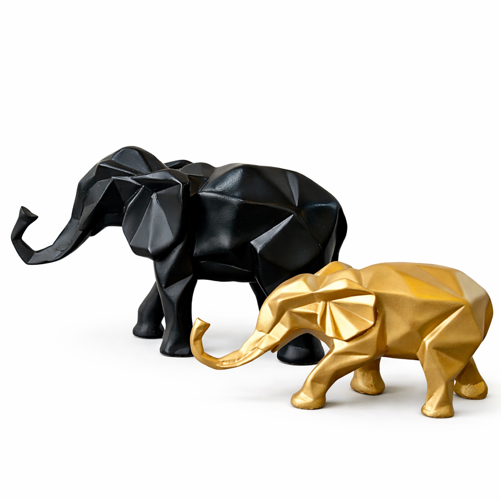 Regal Elephant Duo (Pair)
